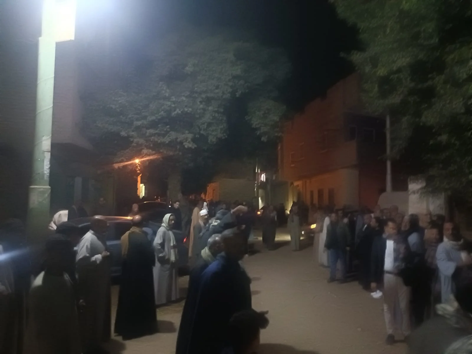 تشييع جثمان المستشارة سهام صبري بمسقط رأسها